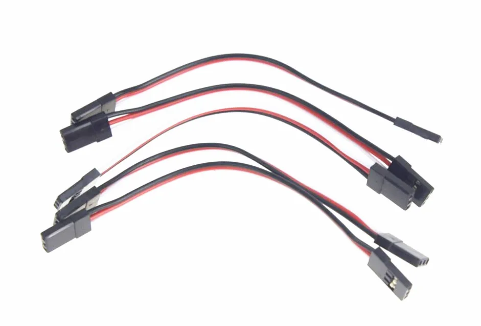 

F02195 5 pcs 10cm Servo Extension Lead Wire Cable MALE TO MALE KK MK MWC flight control Board For RC Quadcopter