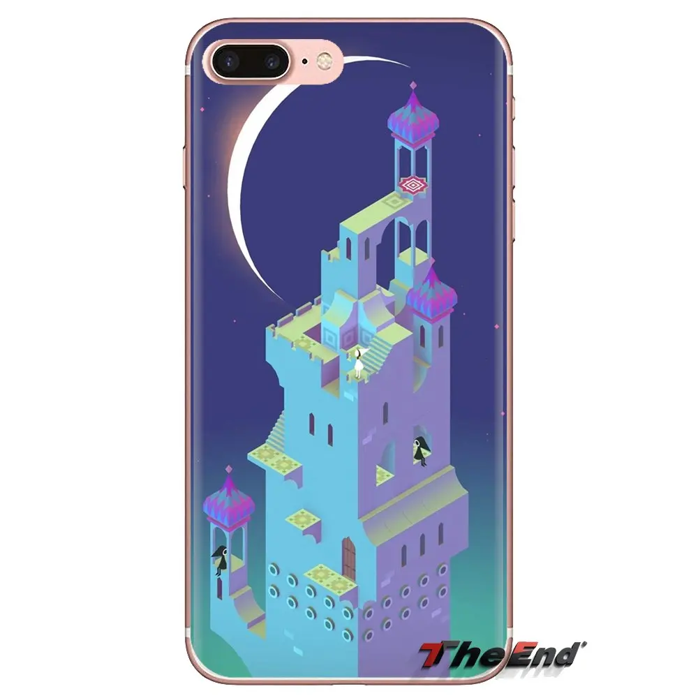 Monument Valley игровые обои для Sony Xperia Z Z1 Z2 Z3 Z5 compact M2 M4 M5 C4 E3 T3 XA Huawei Mate 7 8 Y3II мягкие чехлы |
