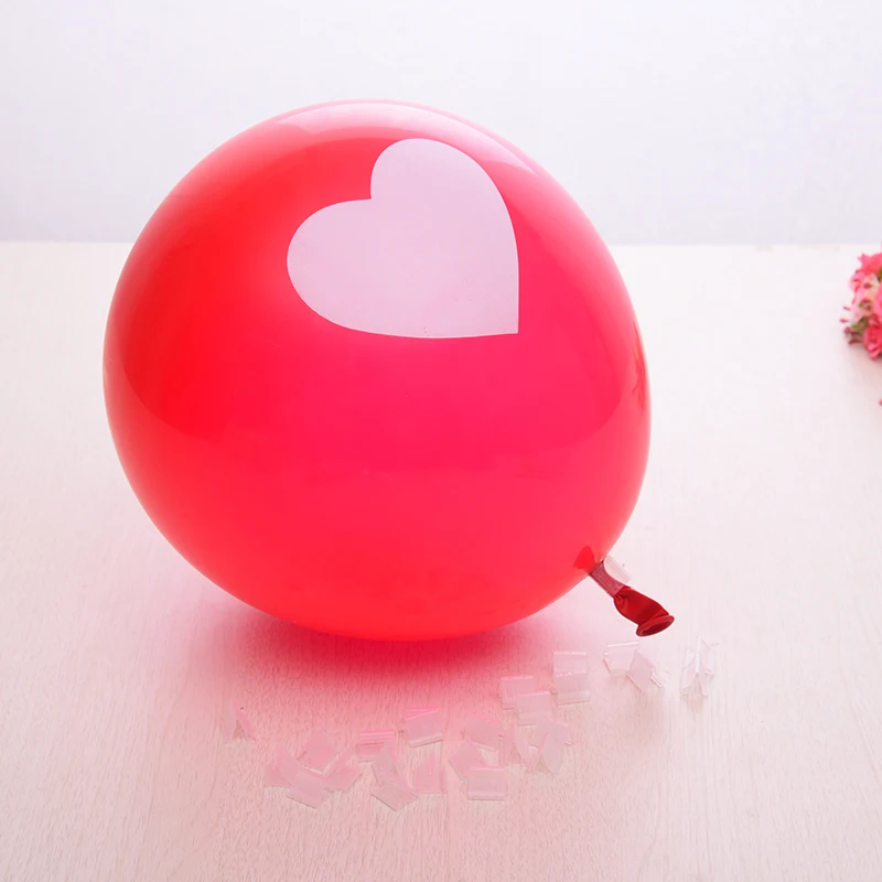 100 шт./лот формы шаров украшения для свадьбы дня рождения Рождества музывечерние