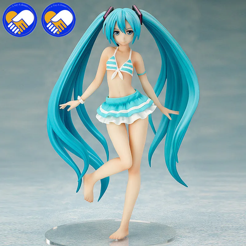 Новый 15 см японского аниме HATSUNE Мику Сексуальная Фигурки ПВХ Коллекция бикини