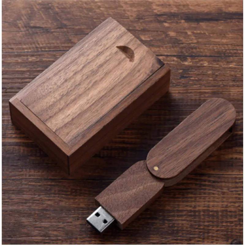 Логотип на заказ кленовый орех деревянный флеш диск Usb 2 0 ручка привода флешка 8 ГБ