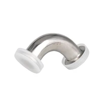 1 pipe 25mm stainless steel ss304 sanitary 90 degree elbow weld ferrule od 50 5mm fit 1 5 tri clamp