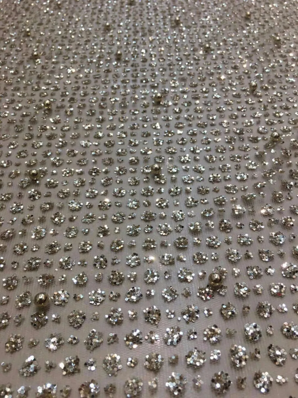 

5yards shining glued print glitter sparkle net tulle mesh lace ZH-72810 for fashion dress
