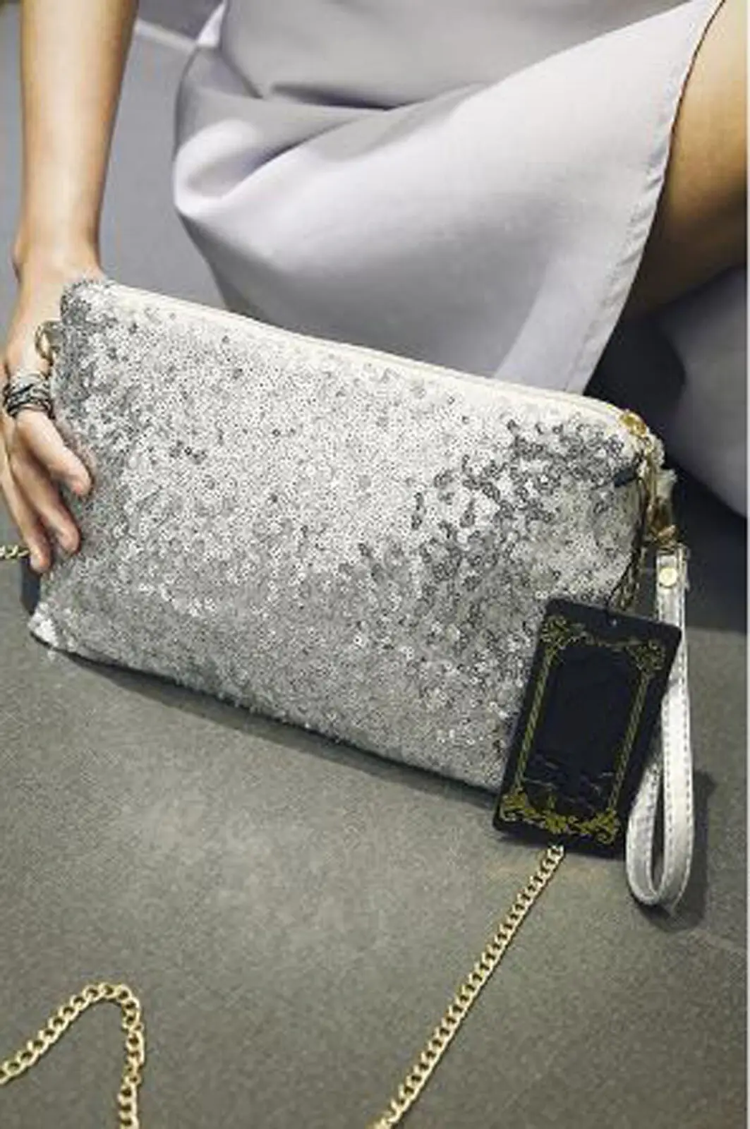 Новинка 2019 лидер продаж Женский вечерний кошелек с металлической цепочкой