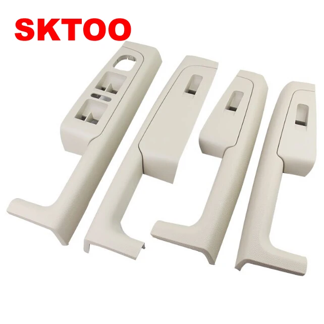 

SKTOO A Set Free shipping for Skoda Superb Inner door handle door armrest, switch box inside the door of the glove package