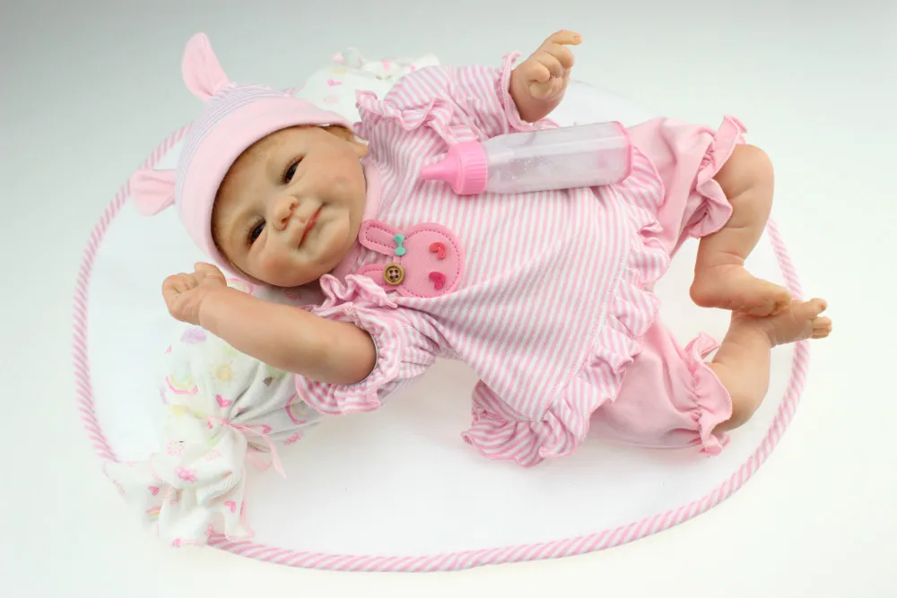 Npkcoltio Реалистичная силиконовая соска 40 см магнитная для новорожденных|doll