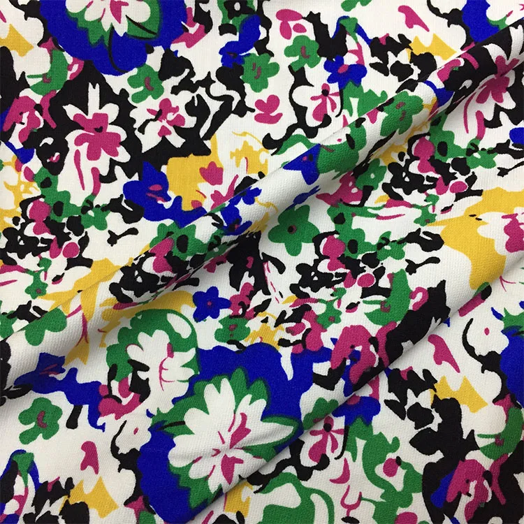 

Поставка Высококачественная эластичная хлопковая трикотажная высокоэластичная ткань с принтом полностью Хлопковая весенняя летняя одежд...