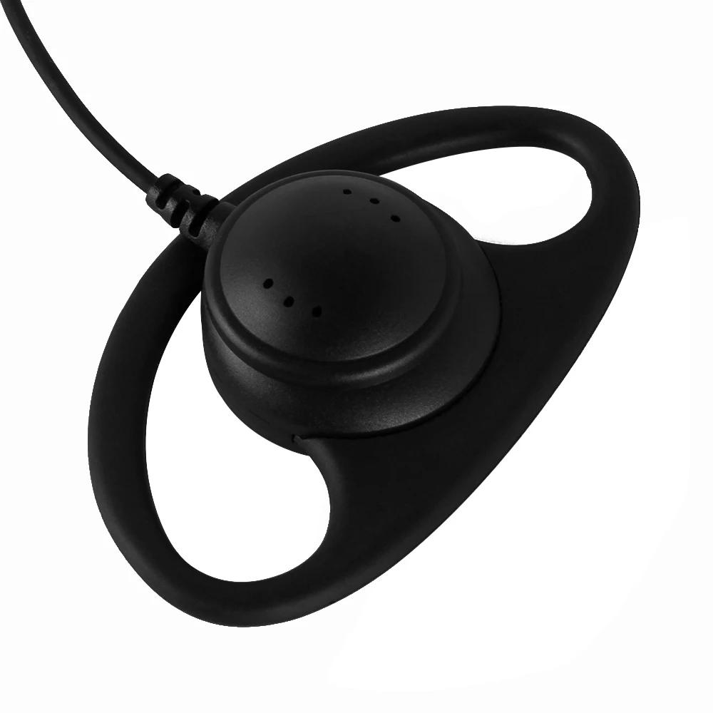 Новый 2-контактный d-образный наушник для Kenwood BAOFENG UV5RA TYT MD-380 WOUXUN KG-UV6DTwo