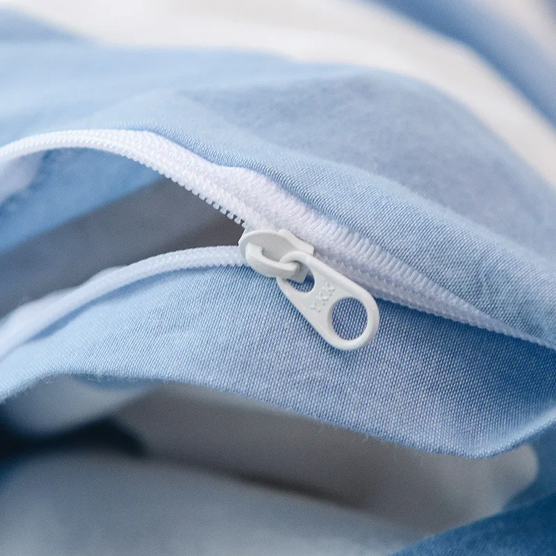 3 шт. Комплект постельного белья из пододеяльника и наволочки 100% хлопок | Дом сад