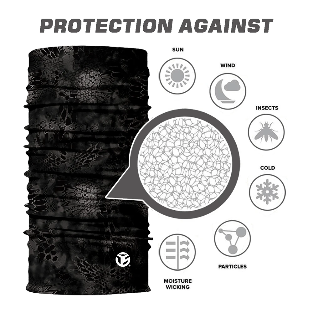 3D бесшовная волшебная маска для лица мотоциклетная голова защита шеи кляп труба