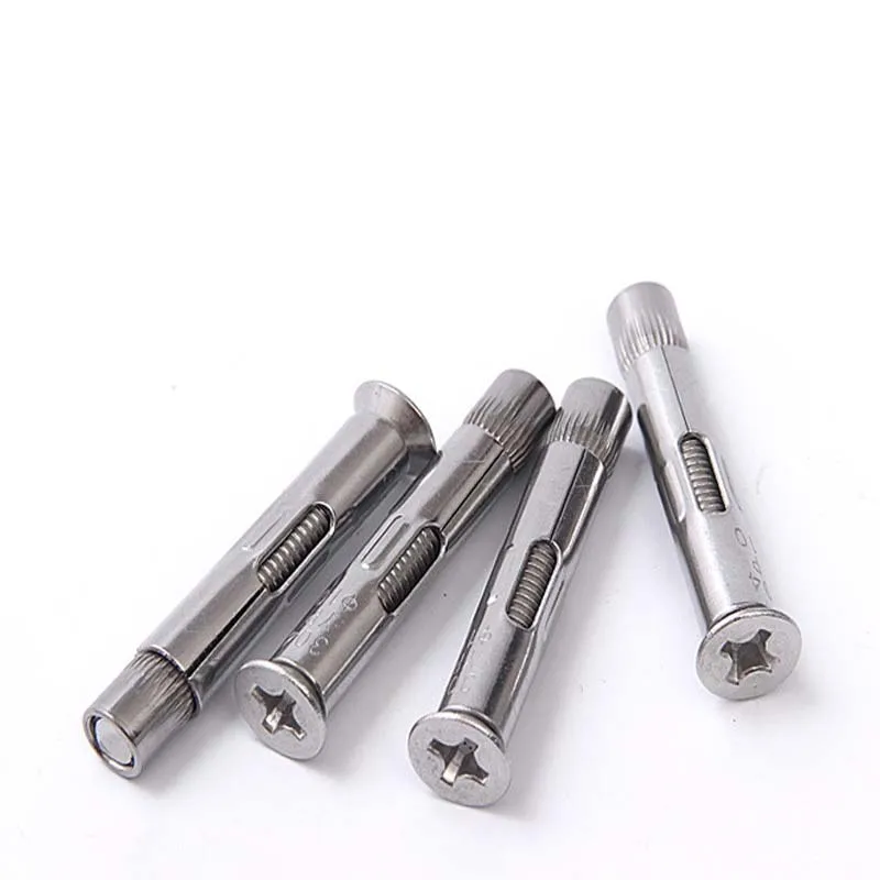 2 шт. 304 нержавеющая сталь поперечная головка встроенные расширительные Болты M10 *