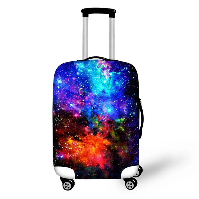C0163 ELVISWORDS, 3D принт, Galaxy Suit, Чехлы, протектор для путешествий, чемодан, защитные сумки, стрейч, пылезащитные Чехлы для путешествий - Цвет: C0163