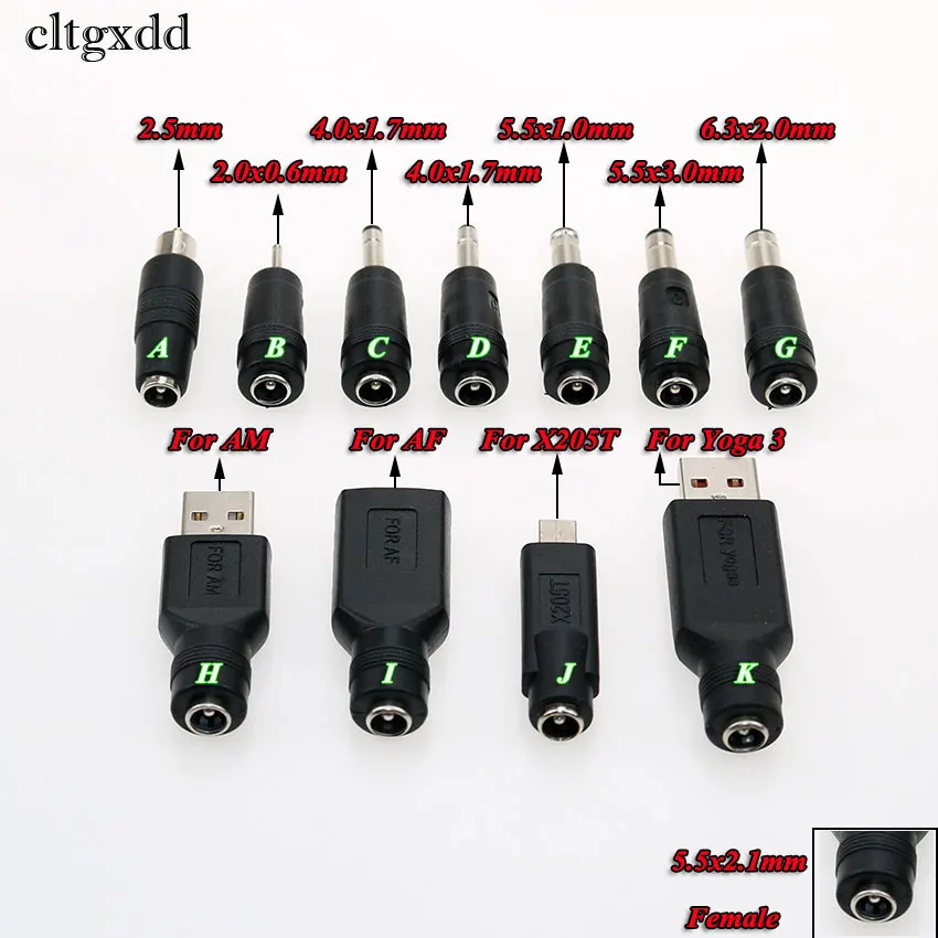 Cltgxdd 1 шт. 5 5*2 мм гнездовой разъем к USB 2 0 0*0 6 4 0*1 7 5*3 Штекерный питания постоянного