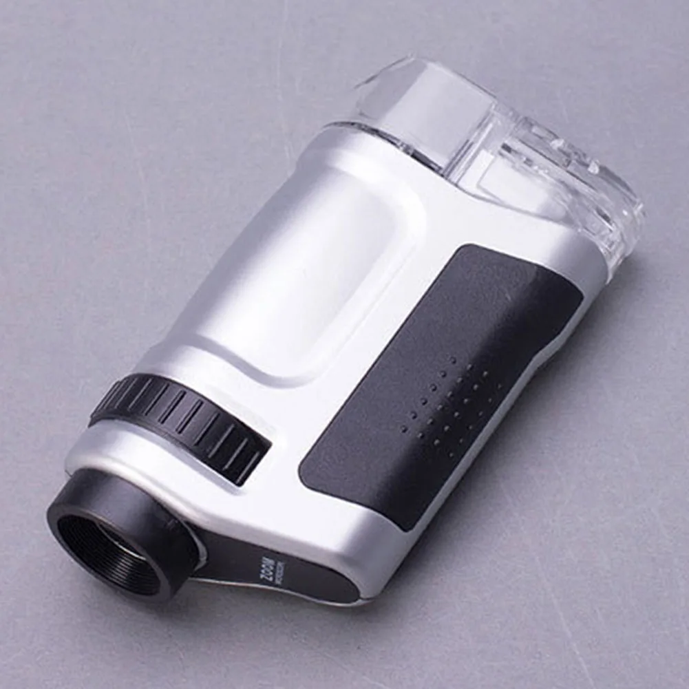 Светодиодный освещенные ювелирные изделия билеты УФ лампы мини Лупа зум HD ручной