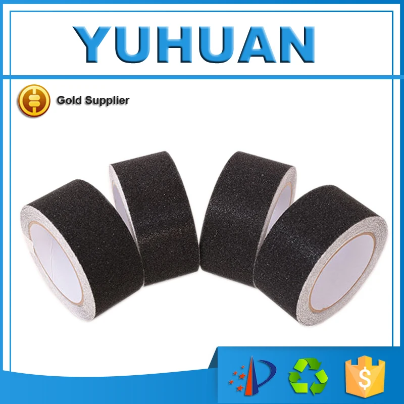 Противоскользящая противоскользящая клейкая лента 50 ммх1м черная для