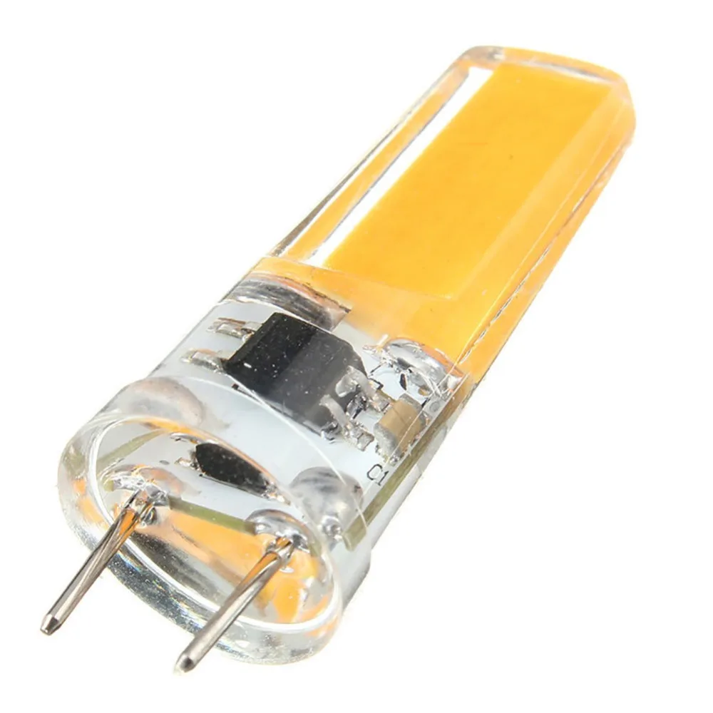 G8 110V 220V 5W LED кукурузная лампа силиконовая кристальная COB накаливания | Лампы и
