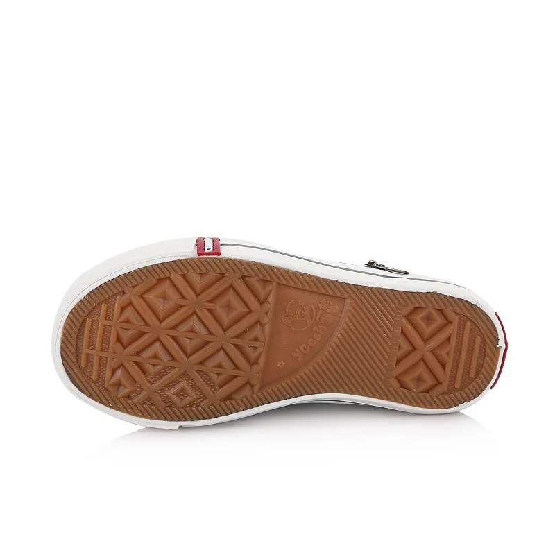 

Children's canvas shoes boy female children's shoes sneakers new winter high help students cloth shoes baby shoes