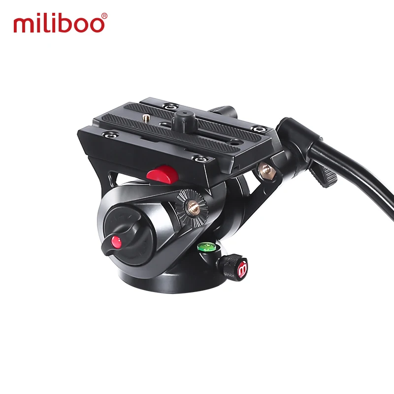 Miliboo MTT705Ⅱ камера монопод для видео с жидкой тяговой головкой профессиональная камера подставка для DSLR, видеокамера 10 кг нагрузка Быстрая