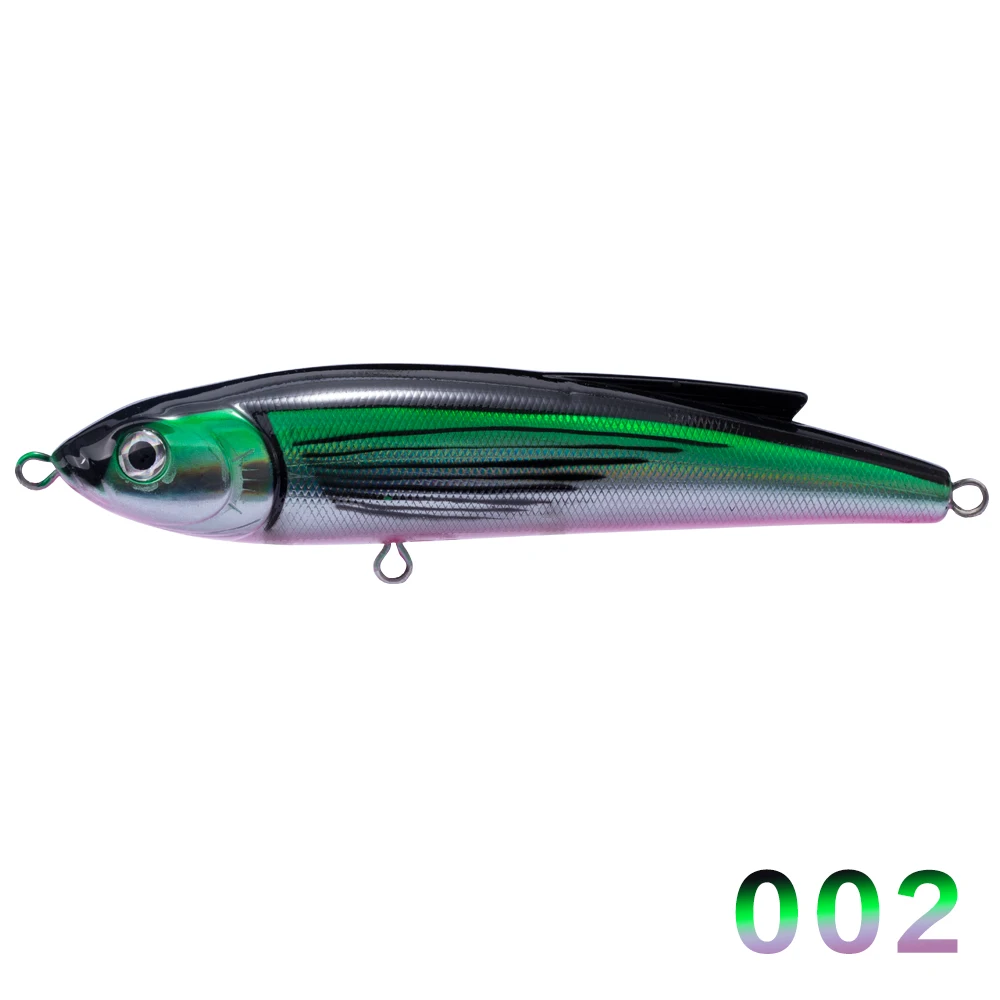 002 Hunthouse Тонущая приманка для рыбалки карандаш nomura master stickbait NBL9062 14 см 70 г для бас рыбалки с крючками происхождения pescar zander - Цвет: 002