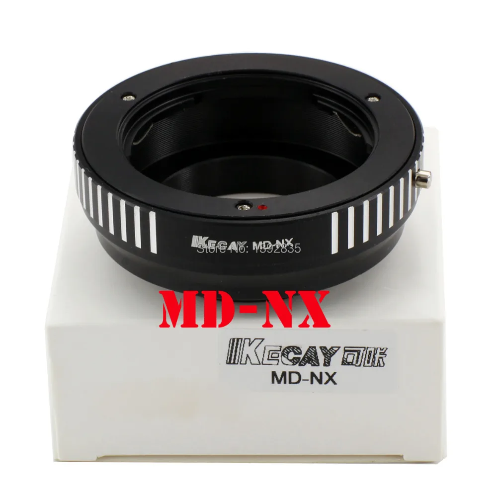 

Kecay Lens Adapter Ring for Minolta MD Mount Lens to for Samsung NX NX5 NX10 NX11 NX100 NX200 Mount Camera MD-NX Adapter ring