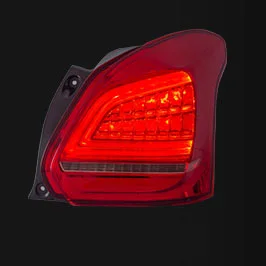 Красный Автомобильный Стайлинг задние фары чехол для Suzuki Swift- Suzuki Swift задние фонари светодиодный Taillghts задний фонарь светодиодный - Цвет: Красный