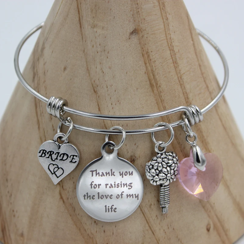 Браслет из нержавеющей стали свадебный подарок браслет невесты ювелирное