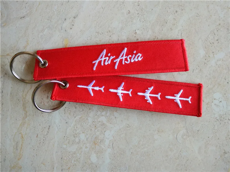Air Asia Airasia четыре самолета авиационный мотоцикл брелок ремни | Автомобили и