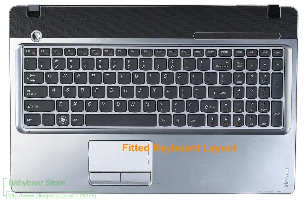 Ультратонкий Мягкий защитный чехол для клавиатуры из ТПУ 15 6 дюйма Lenovo Essential G50 70