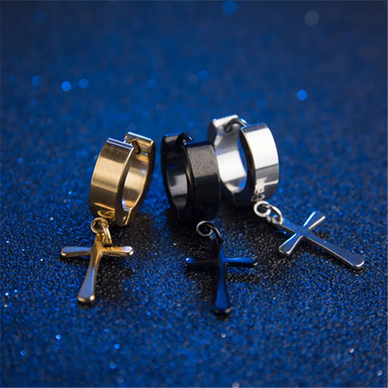 1 шт новый пирсинг в стиле панк 3 вида цветов из нержавеющей стали болтающийся