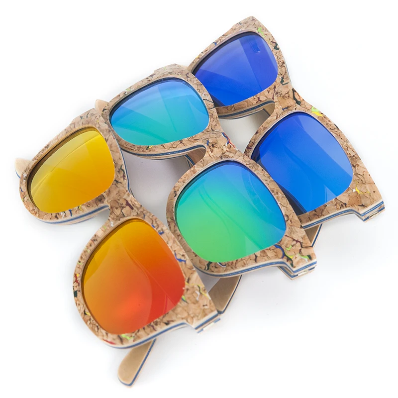 Мужские солнцезащитные очки с поляризацией в стиле ретро|wooden sunglasses men|wood sunglassesbrand