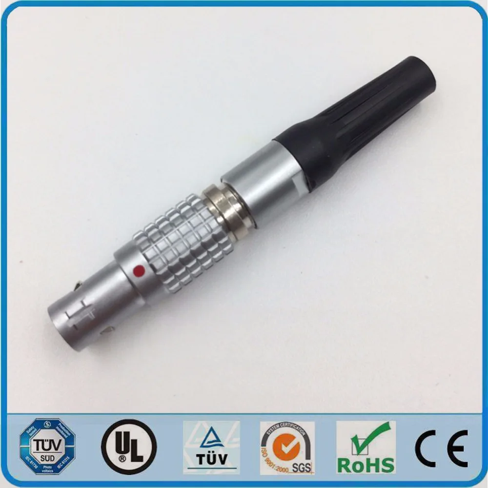 Разъем lemo FGA 1b 2 3 4 5 6 7 8 10 14 16 PIN штекер fga.1b прямой два манипуляция 30 градусов|4 pin male|8