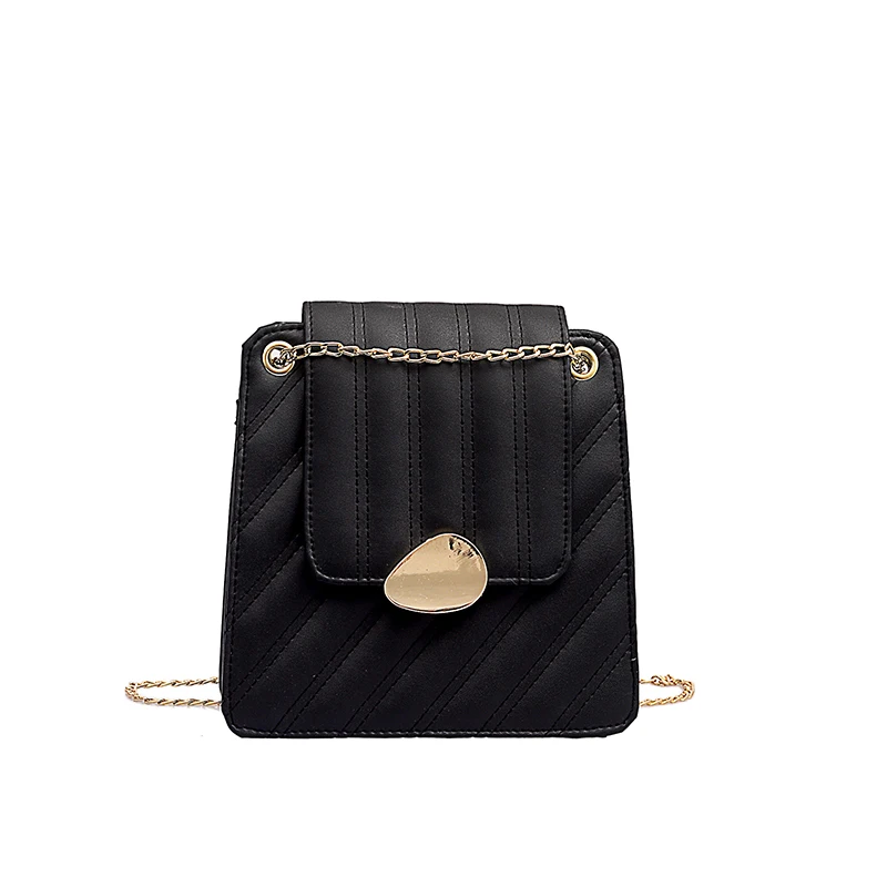 Wear-resistant simple and elegant women's hand crossarm single shoulder chain bag spring 2019 new European Ameri | Багаж и сумки