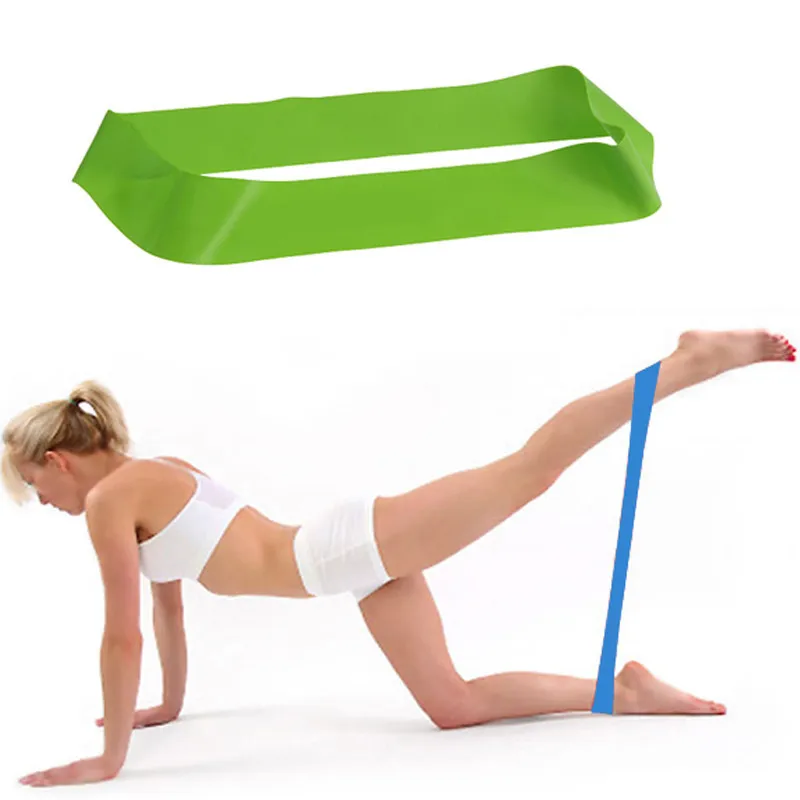 4 шт./компл. 2019 Новые Популярные разноцветные латексные Эспандеры для пилатеса