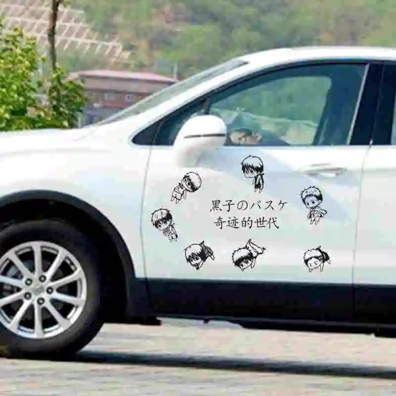 Наклейка на стену Kuroko без корзины аниме Автомобильная Виниловая наклейка s Декор