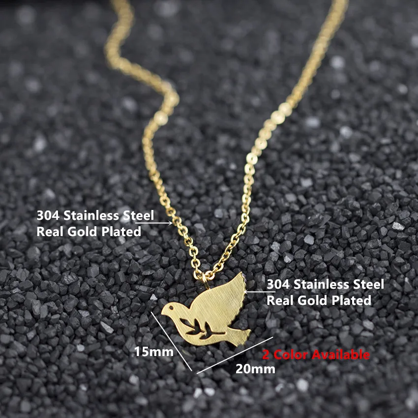 Великолепная сказка 2017 голубь мира Цепочки и ожерелья Модные женские Для Женщин