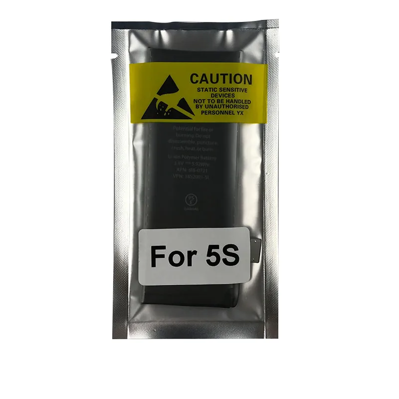 5 шт. (оригинальная ячейка) батарея для iPhone Батарея 0 цикла полная емкость 1560 мА · ч