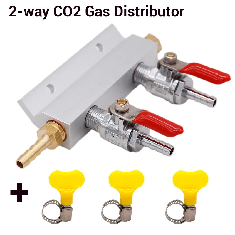 2 варианта пивное перегонное газовый коллектор CO2 компонентов коллектор сплиттер пива интегрированный обратные клапаны для домашнего пивоварения для приготовления пива пивоварения инструмент