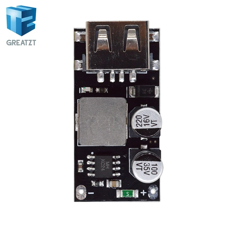 MH KC24 QC3.0 QC2.0 USB DC понижающий преобразователь для зарядки модуль 6 32 в 9 12 В 24 Быстрого