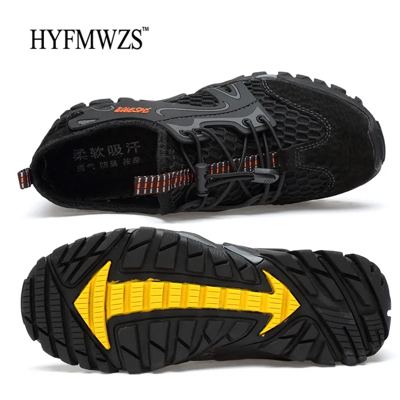 HYFMWZS горячая Распродажа Уличная обувь Мужская мягкая и дышащая походная обувь мужская горная обувь красовки кроссовки Мужская Спортивная обувь