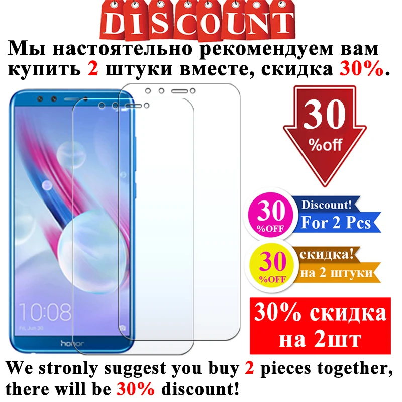 Защитное стекло на Honor 9 Lite для Huawei 10 закаленное Xonor 9lite Защитная пленка экрана Honor9