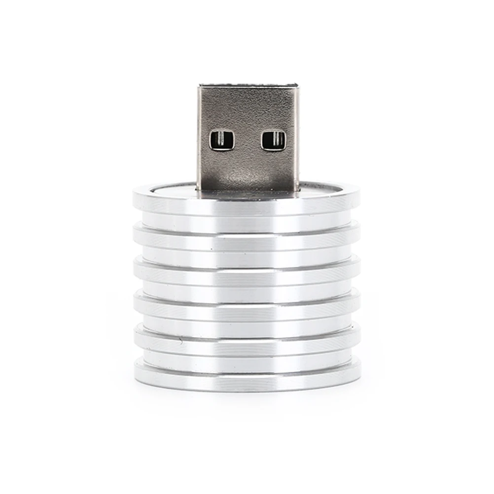 USB Светодиодный точечный светильник 3 Вт переносной налобный фонарь мини 5 В флеш