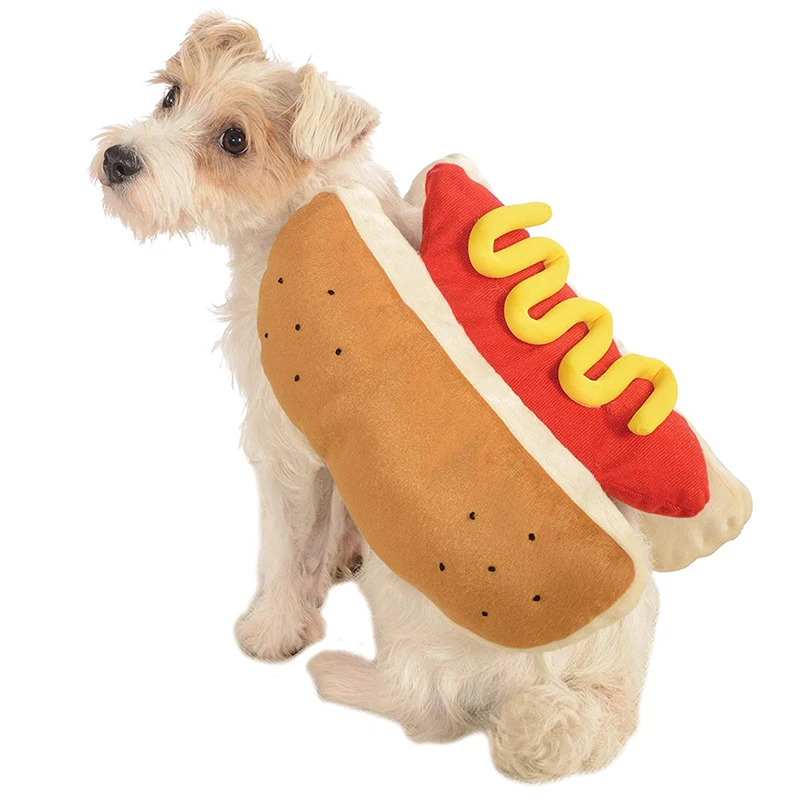 Novelty Halloween Dog Costumes Puppy Pet Clothes Funny Hot Dressing Up Jacket Coats For Small Medium Dogs Cats Products | Дом и сад