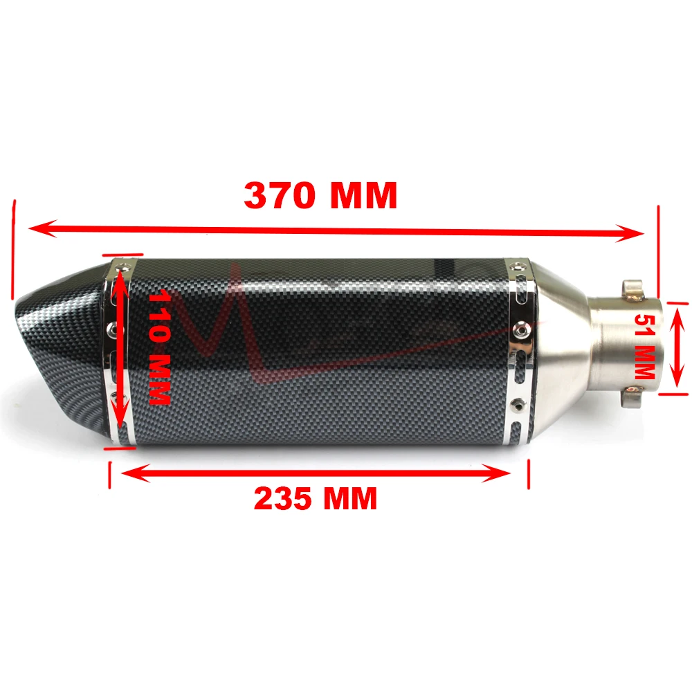 Моту-мотоцикл глушитель трубы ссылка Средний Escape для DUCATI 696 2008-2014 796/795 2010-2014 с без