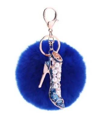 Новинка 2020 года Женская обувь на высоком каблуке с цепочкой для ключей OKC003-1