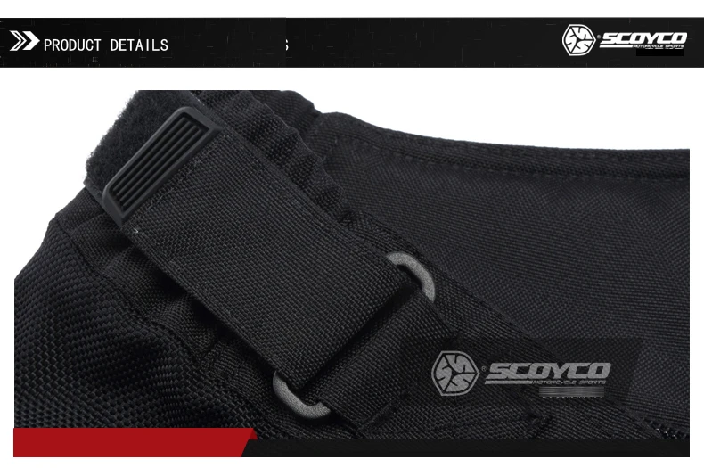 Новые Теплые SCOYCO Оксфорд Штаны для мотокросса оборудование Moto мотоциклетные брюки до колена с фижмы, P018-2