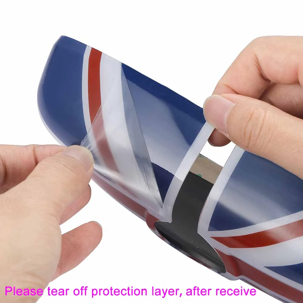 

Car Rear View Mirrors Case Cover Sticker Decor Car-Styling For BMW MINI Cooper JCW S One+ F54 F55 F56 F60 Countryman Accessories