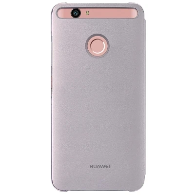 Смарт Флип кожаный чехол матовый жесткий защитный чехол для huawei Nova " CAN-L11 CAN-L12 CAN-L13 CAZ-AL10 CAN-L01 L02 - Цвет: purple