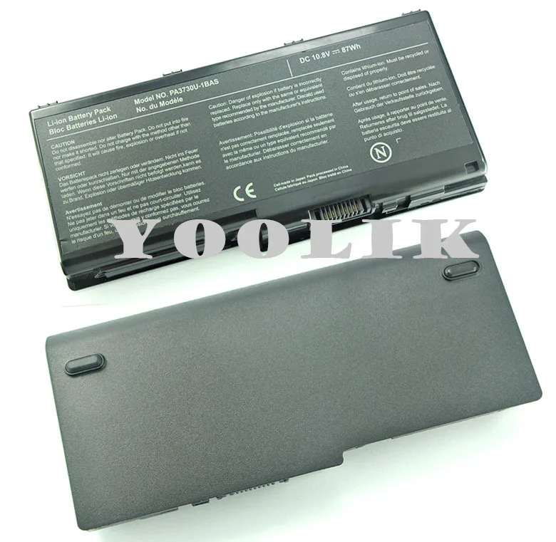8800 мАч 12 ячеек 87WH ноутбук аккумулятор для Toshiba PA3729U-1BAS PA3729U-1BRS PA3730U-1BAS PA3730U-1BRS 3730 PA3730 PA3730U