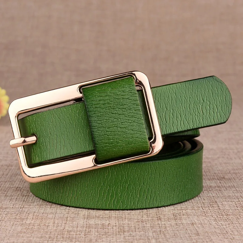 Green Женский пояс для джинсов cinturon женские пояса для женщин ceinture femme cinturones para las flores mujeres Роскошная Мода - Цвет: Green