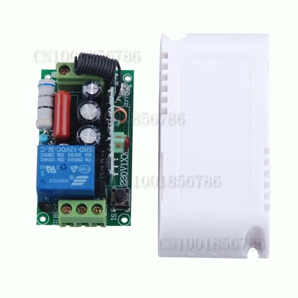 100% новый AC220V 1CH 10A выключатель света с дистанционным управлением релейный выход